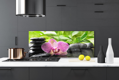 Panel Szklany do Kuchni Harmonijne Połączenie Zen