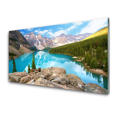 Panel Kuchenny Góry Jezioro Natura