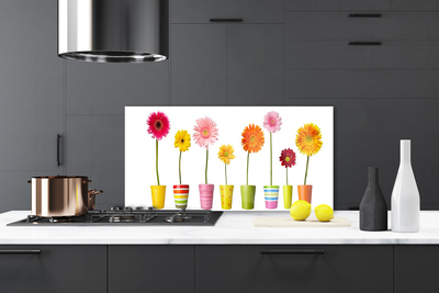 Panel Kuchenny Delikatność Kwiatów Ogrodowych