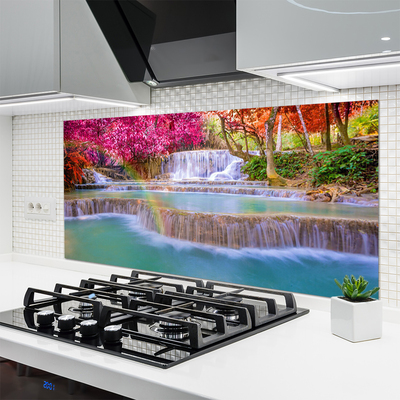 Szkło Dekoracyjne do Kuchni Kaskada Czystej Wody