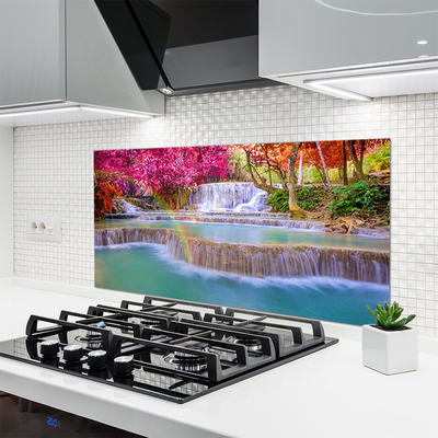 Szkło Dekoracyjne do Kuchni Kaskada Czystej Wody