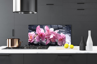 Panel Kuchenny Różowa Orchidea W Detalu