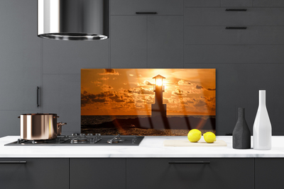 Panel nad blat kuchenny Klasyczna Latarnia O Poranku