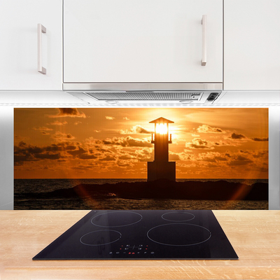 Panel nad blat kuchenny Klasyczna Latarnia O Poranku