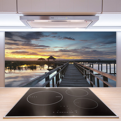 Panel nad blat kuchenny Monumentalny Most Nad Rzeką