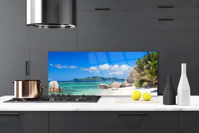 Panel Kuchenny Bezkresna Plaża Nad Oceanem