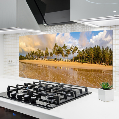 Panel Kuchenny Złocisty Brzeg Morza