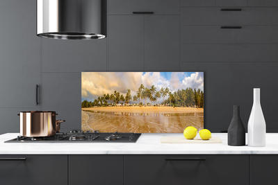 Panel Kuchenny Złocisty Brzeg Morza