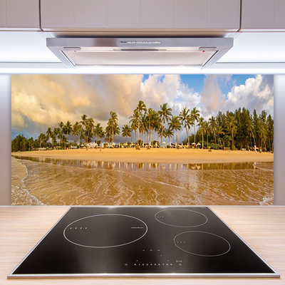 Panel Kuchenny Złocisty Brzeg Morza