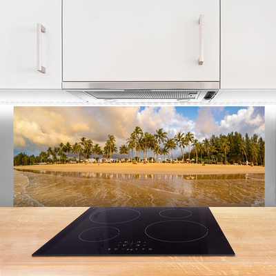 Panel Kuchenny Złocisty Brzeg Morza