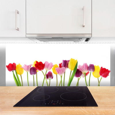 Panel Kuchenny Wiosenna Kompozycja Tulipanów