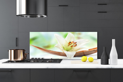 Szkło Ozdobne do Kuchni Subtelny Pąk Kwiatowy