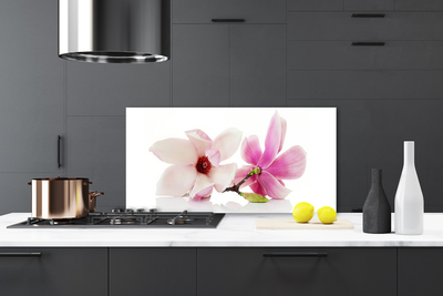 Szkło Ozdobne do Kuchni Romantyczna Kompozycja Kwiatowa