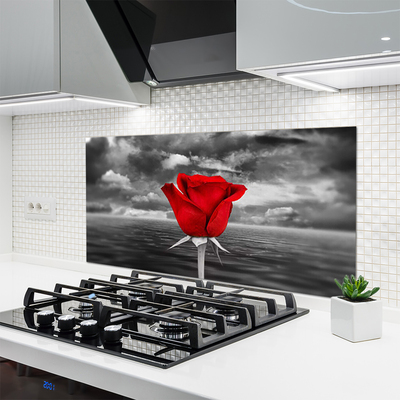 Panel Kuchenny Dzika Róża Nad Brzegiem Morza