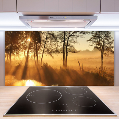 Panel Kuchenny Leśna Gęstwina Drzew