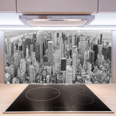 Panel Kuchenny Panorama Nowoczesnego Miasta