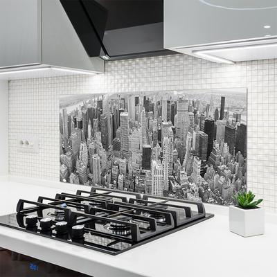 Panel Kuchenny Panorama Nowoczesnego Miasta
