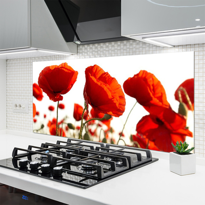 Panel Kuchenny Czerwone Maki O Poranku
