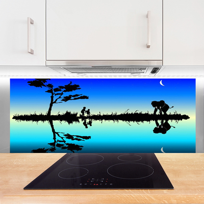 Panel Kuchenny Geometryczna Abstrakcja Form