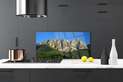 Szkło Ozdobne do Kuchni Górska Przystań W Lesie