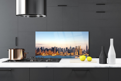 Szkło do Kuchni na Ścianę Architektura Europejskich Miast