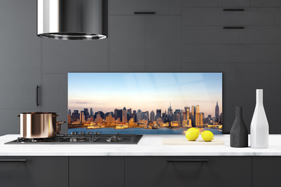 Szkło do Kuchni na Ścianę Architektura Europejskich Miast