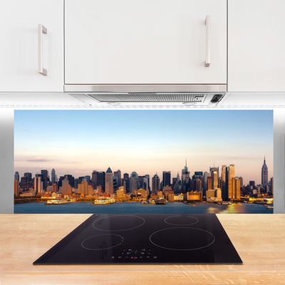 Szkło do Kuchni na Ścianę Architektura Europejskich Miast