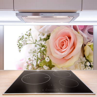 Panel Kuchenny Królewskie Róże W Ogrodzie