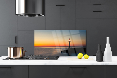 Panel Kuchenny Latarnia Na Skalistym Brzegu