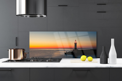 Panel Kuchenny Latarnia Na Skalistym Brzegu