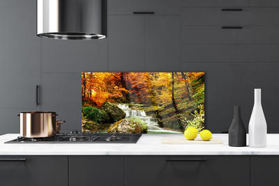 Panel Kuchenny Wodospad W Sercu Lasu