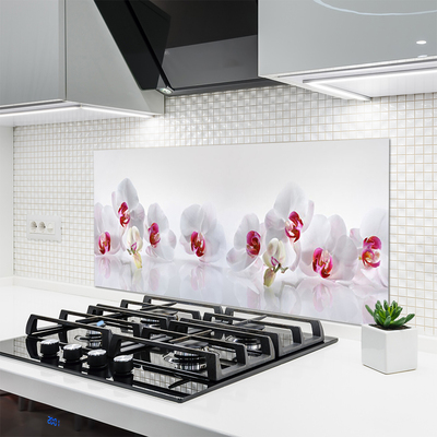 Panel Szklany do Kuchni Świeżość Kwiatów Polnych