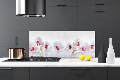 Panel Szklany do Kuchni Świeżość Kwiatów Polnych