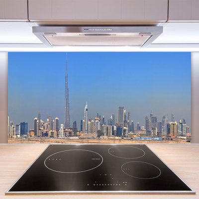 Panel Kuchenny Kolorowe Kamienice O Zmierzchu