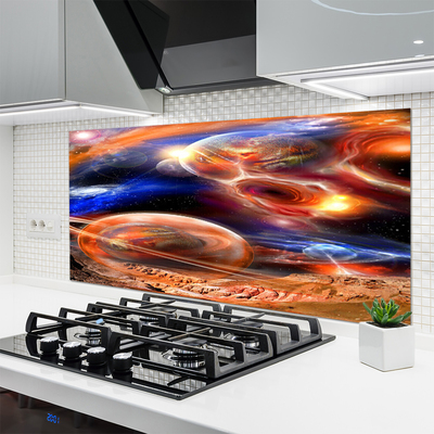 Panel nad blat kuchenny Galaktyczna Wizja Kosmosu