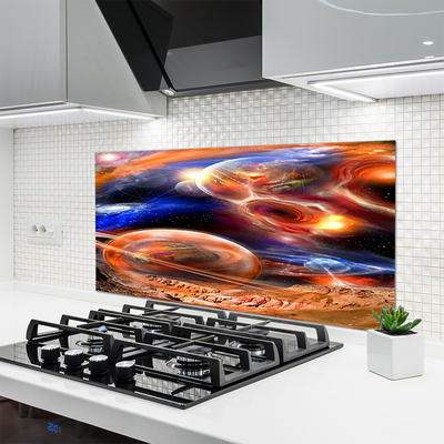 Panel nad blat kuchenny Galaktyczna Wizja Kosmosu