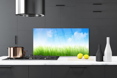 Panel nad blat kuchenny Soczysta Zielona Trawa