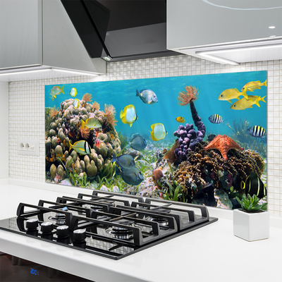 Panel nad blat kuchenny Podwodny Świat Oceanu