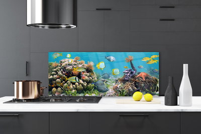 Panel nad blat kuchenny Podwodny Świat Oceanu