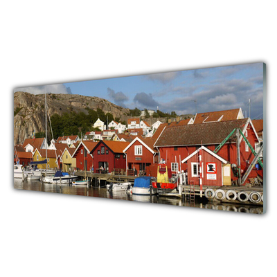 Panel nad blat kuchenny Panorama Nocnej Metropolii