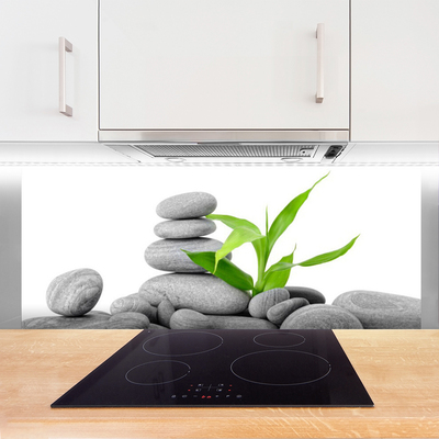 Panel Kuchenny Kompozycja Kamieni i Liści