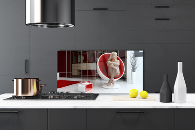 Panel Kuchenny Artystyczny Akt Kobiecy