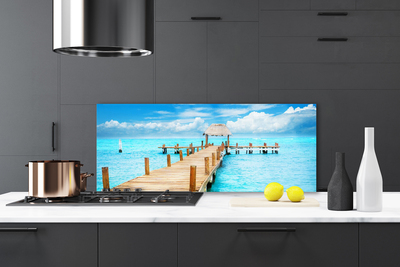 Panel nad blat kuchenny Most Wiszący nad Falami