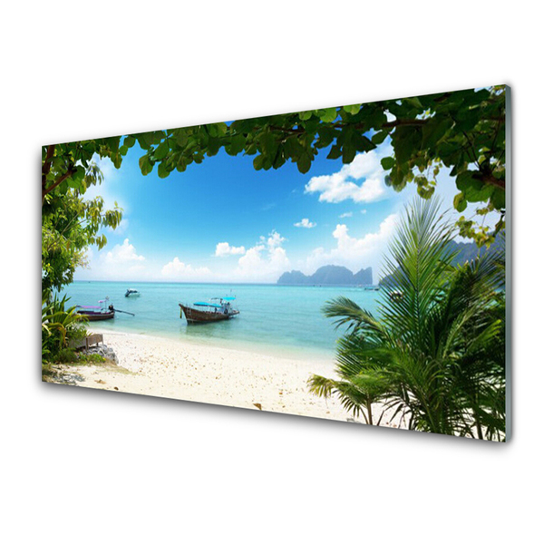 Panel nad blat kuchenny Samotny Rejs o Zachodzie