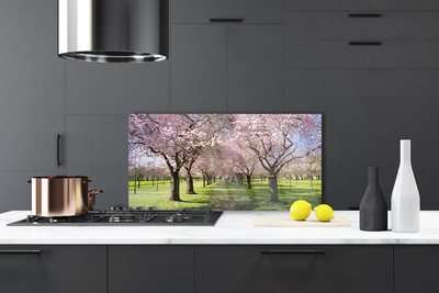 Panel nad blat kuchenny Aleja prowadząca przez Las