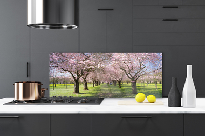 Panel nad blat kuchenny Aleja prowadząca przez Las