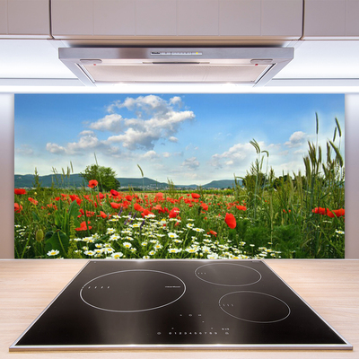 Panel Szklany Sielska Polana Kwiatowa