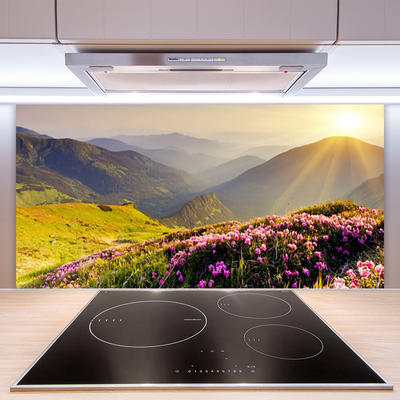 Panel Szklany Panorama Górskiej Hali