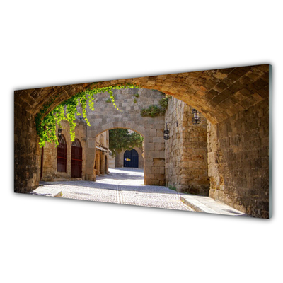 Panel Szklany Malownicza Włoska Uliczka
