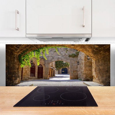 Panel Szklany Malownicza Włoska Uliczka